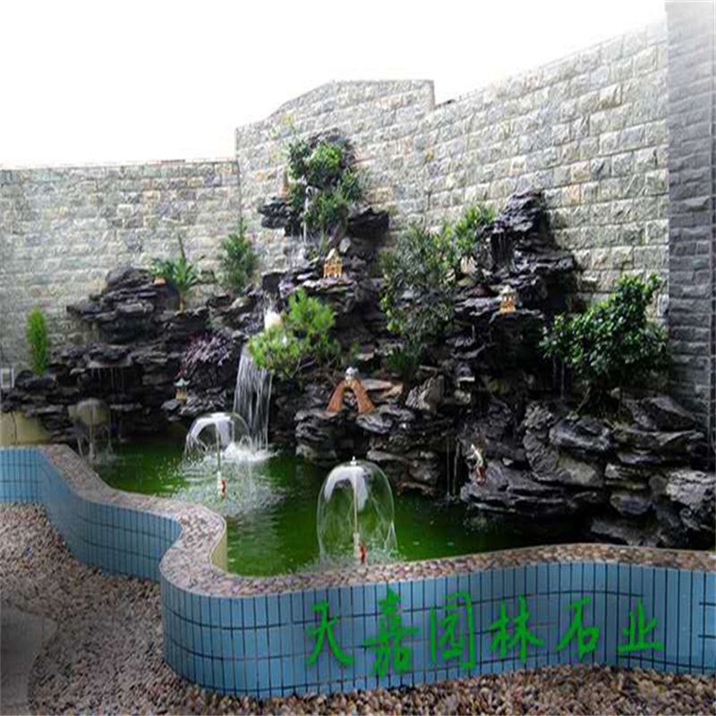 柯城小庭院水景设计